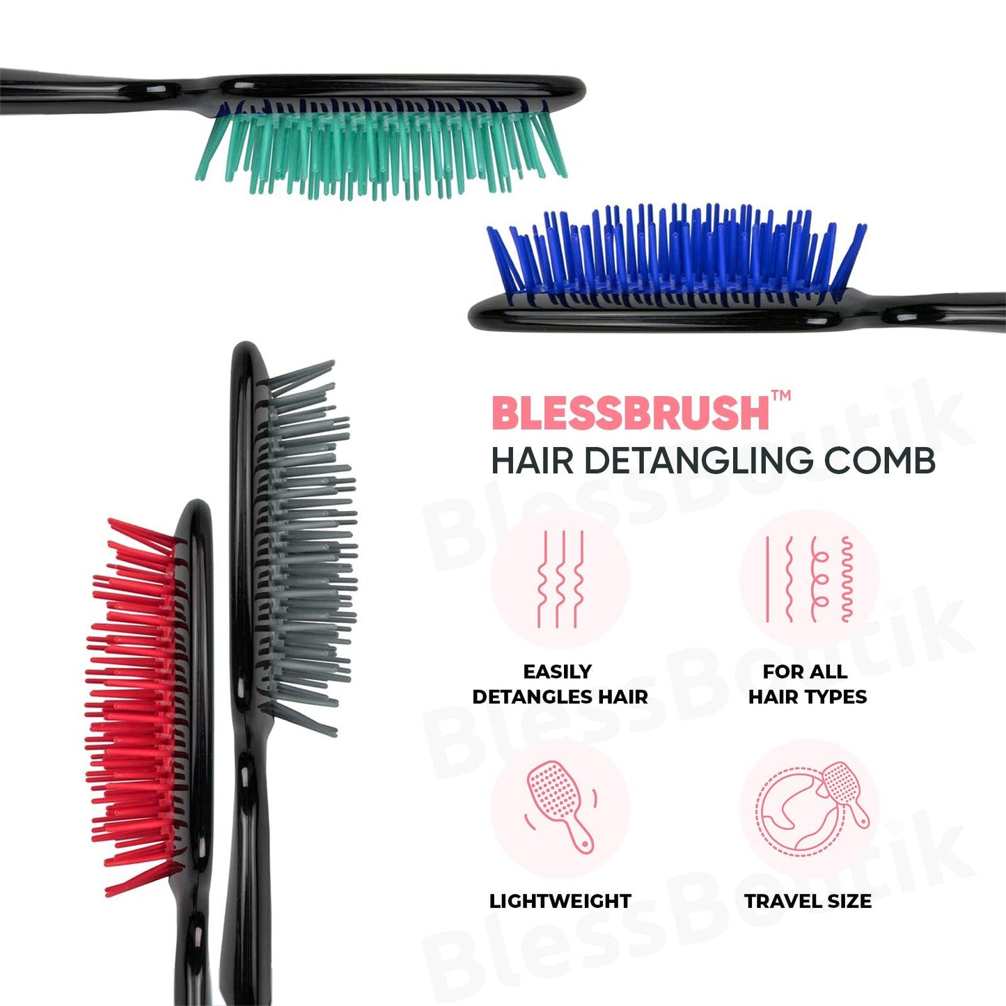 Unbrush Hair Detangling Comb