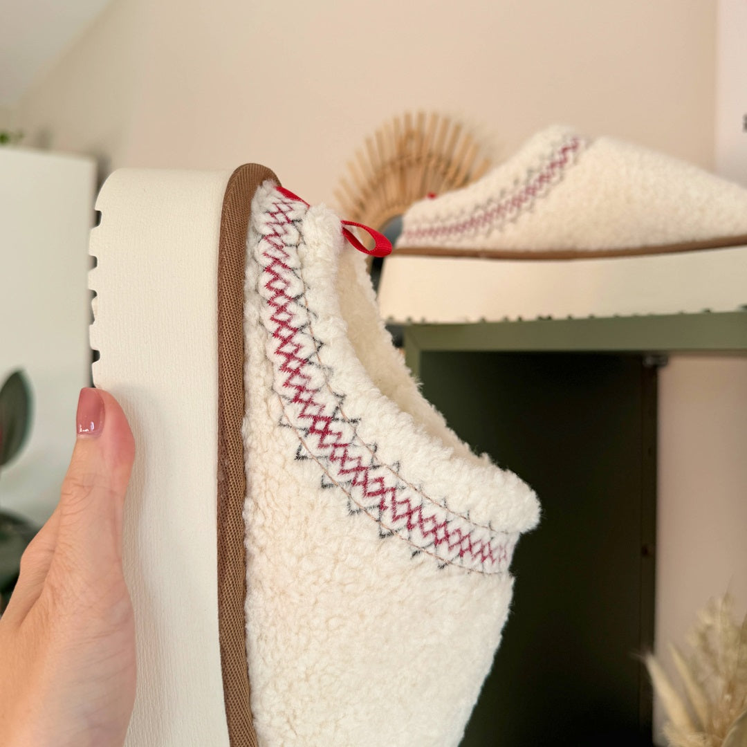 Sherpa Platform Slippers